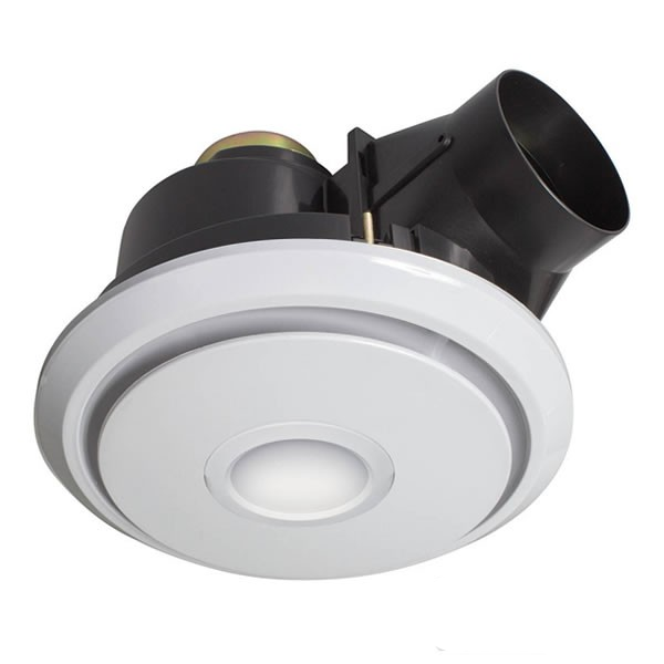 Luna Led Ceiling Fan Round White 200 Fanco