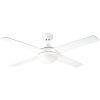 Urban 2 Ceiling Fan With Light (E27) - White 52"