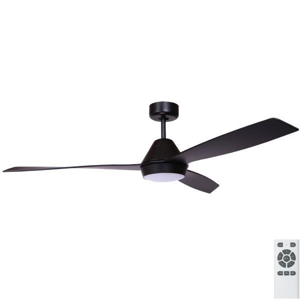 Eco Breeze Dc Led Ceiling Fan Black 52 Fanco Australia Eco Breeze Dc Ceiling Fan With Led Light