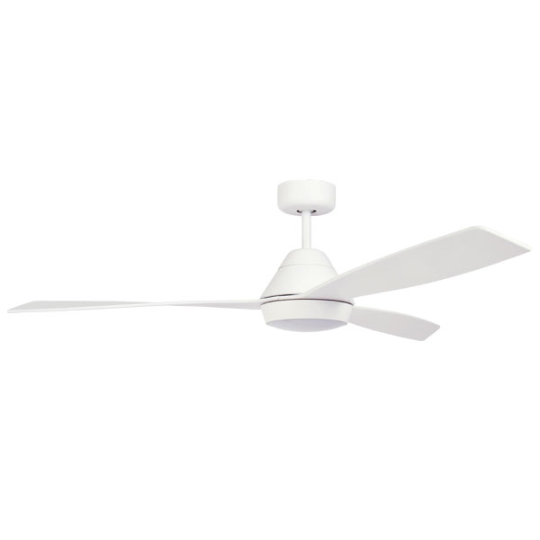 Eco Breeze DC LED Ceiling Fan White 52" Fanco