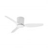 Studio DC Ceiling Fan with Wall Control - White 48"