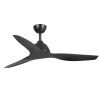 Breeze AC Ceiling Fan with Wall Control - Black 52"
