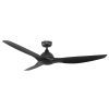 Horizon DC Ceiling Fan with Wall Control - Black 64"