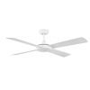 Eco Silent Deluxe DC ABS Blades Ceiling Fan with Wall Control - White 56"