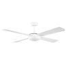 Eco Silent Deluxe DC ABS Blades Ceiling Fan SMART/Remote with CCT LED - White 56"