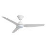 Infinity iD DC Ceiling Fan SMART/Remote with CCT LED Light - White 48"