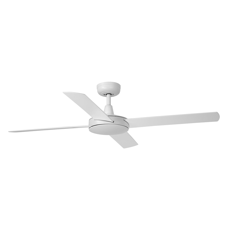 Eco Silent 2021 Model DC Ceiling Fan with Wall Control & Remote White 52"